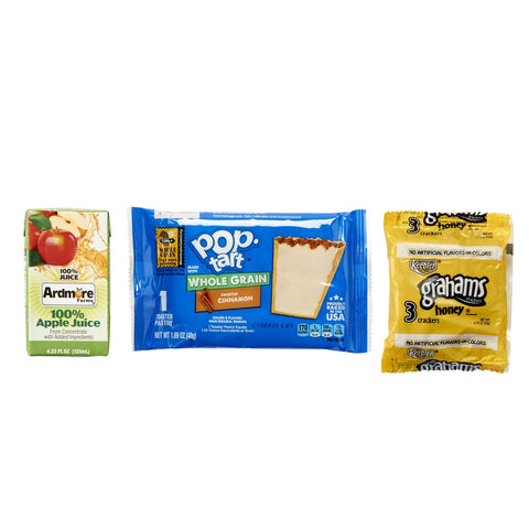 Kellogg's® BREAKFAST KIT MORNING JUMP STARTS™ POPTART WHOLE GRAIN CINNAMON KEEBLER ORIGINAL GRAHAM