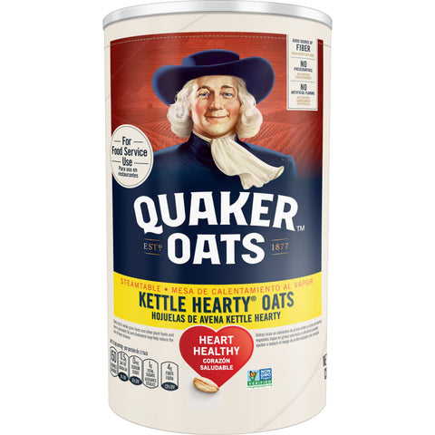 Quaker® CEREAL STEAMTABLE KETTLE HEARTY CANISTER