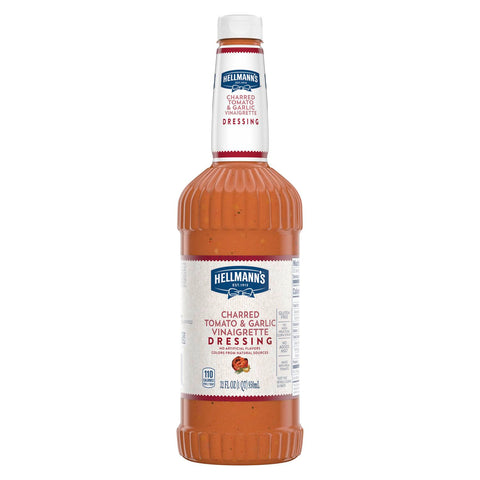 Hellmann's® DRESSING VINAIGRETTE CHARRED TOMATO & GARLIC SALAD BAR BOTTLE