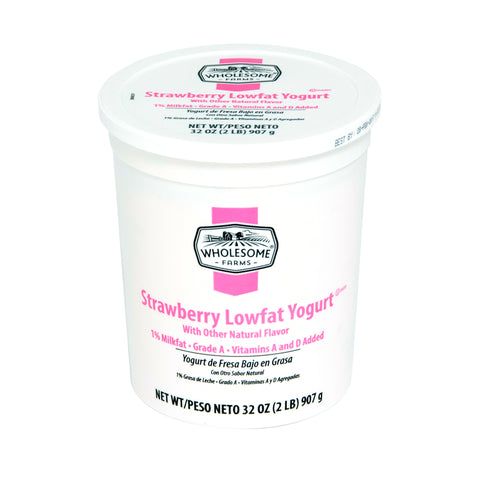 Wholesome Farms Imperial YOGURT STRAWBERRY LOW FAT