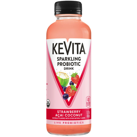 Kevita DRINK ORANGE STRAWBERRY/ACAI/COCONUT SPARKLING