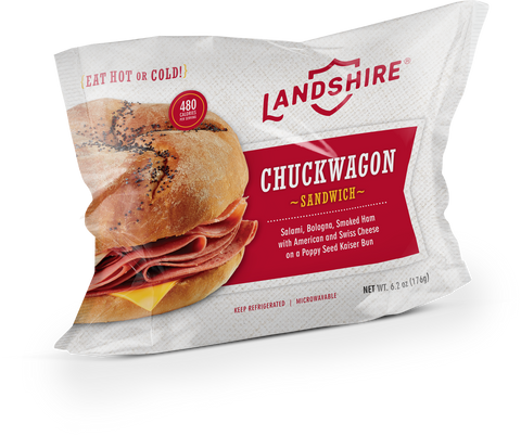 Landshire® SANDWICH CHUCK WAGON 6.2 OZ 10000020781