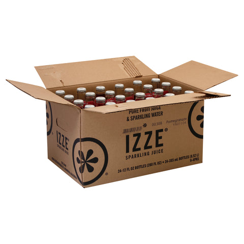 Izze JUICE POMEGRANATE SPARKLING GLASS BOTTLE