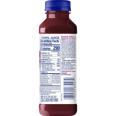 Naked Juice JUICE DRINK VEGETABLE MACHINE