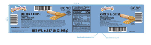 State Fair® CHICKEN & CHEESE CRISPITO W/ FLOUR TORTILLA FC