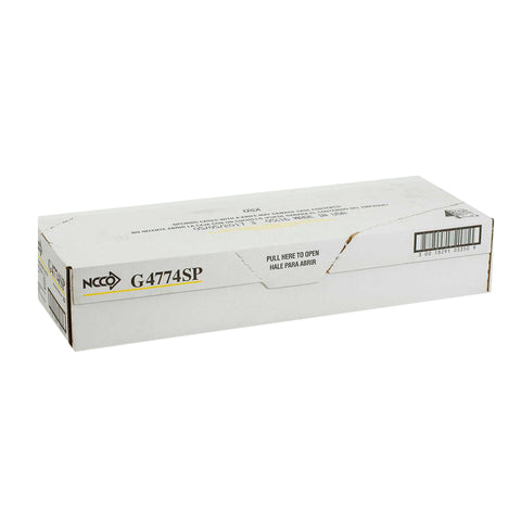 National Checking Company Guest Check Board - 1 Part Green, 13 Line, 4.20 x 7.25 inch -- 2500 per case.