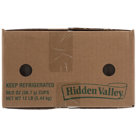 Hidden Valley Golden Honey Mustard Portion Cup, 2 Ounce -- 96 per case