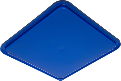 Carlisle LID SQUARE STOR CONT 12-18-22QT CONTAINERS BLUE 10