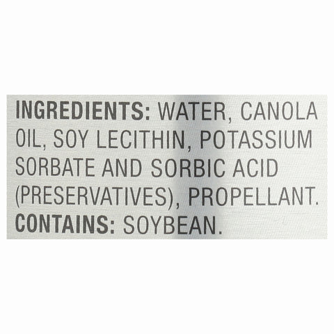 Oil Pan Coating Food Release Spray Grilling