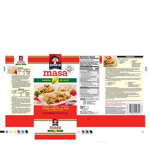 Quaker® TORTILLA MIX CORN MASA HARINA REGULAR