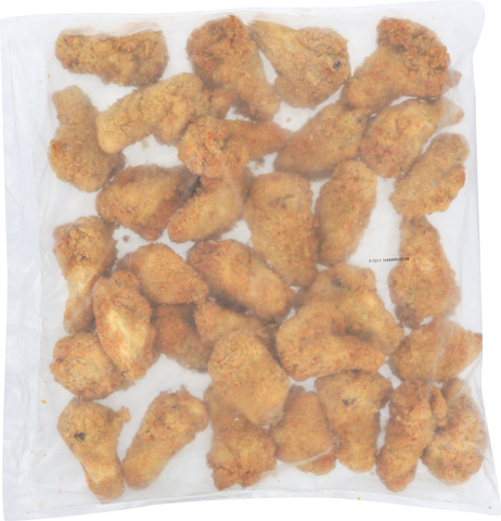 Tyson Red Label NAE Fully Cooked Breaded Jumbo Golden Crispy Bone in Wings, 15 Pound.