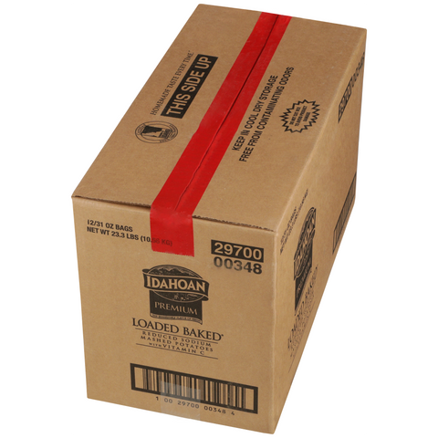 Idahoan® SMARTMASH® Reduced Sodium Loaded Baked® Mashed Potatoes with Vit C, 12/31 oz. pchs