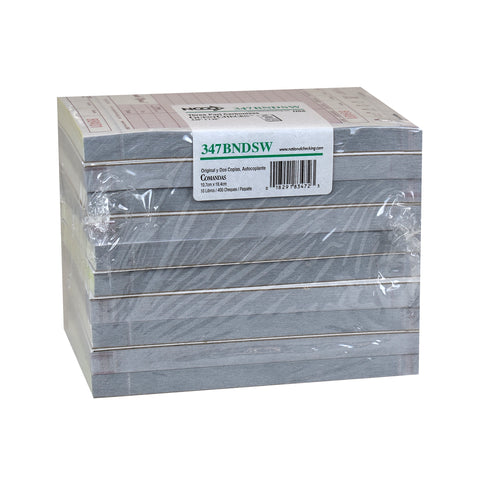 National Checking No Carbon 3 Part 11 Line Maroon Guestcheck, 40 checks per book -- 50 per case.