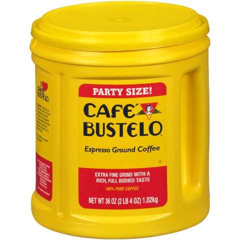 Bustelo Ground Coffee Canister, 36 Ounce -- 6 per case.