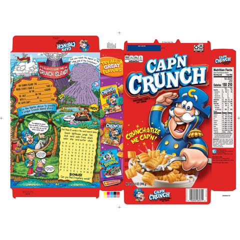 Quaker® CEREAL CAP'N CRUNCH REDBOX FAMILY PACK RTE