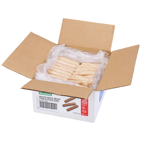 Farmland Bronze Medal 52 Percent Lean Sausage Link, 10 Pound.