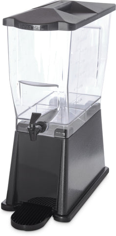 Carlisle DISPENSER BEVERAGE TRIMLINE™ ECONOMY SINGLE BASE BLACK 3 GAL