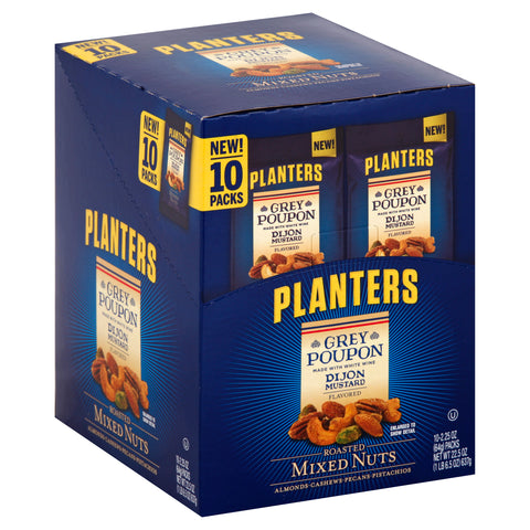 Planters NUTS MIXED SNACK GREY POUPON