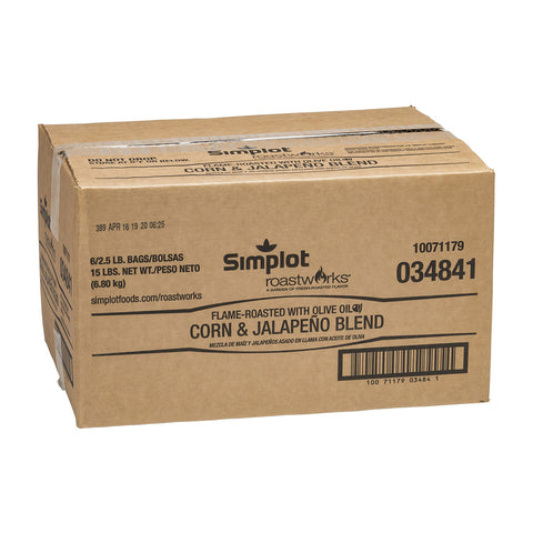 Simplot Roastworks® VEGETABLE BLEND CORN ROASTED & JALAPENO