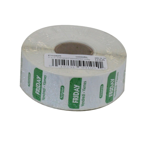 Label Food Rotation Trilingual Green Friday 1x1