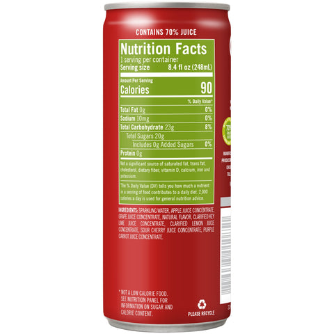 Izze SODA CHERRY LIME IZZE