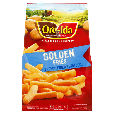 Ore Ida Prime Golden Fries French Fry Potatoes, 2 Pound -- 12 per case