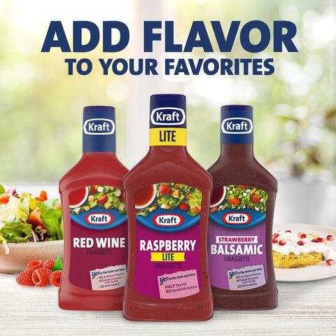 Light Done Right Raspberry Vinaigrette Dressing, 16 Ounce -- 6 Case