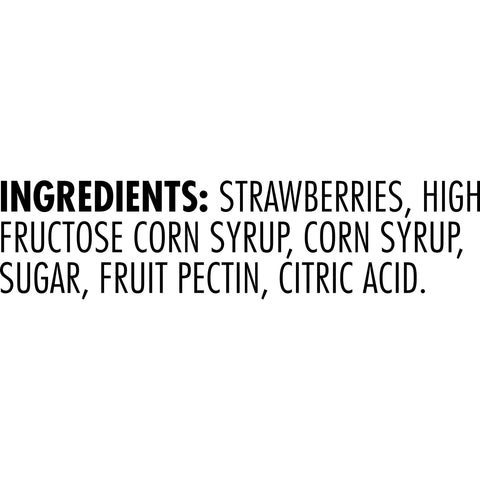 Smuckers Seedless Strawberry Jam, 18 Ounce -- 12 per case.