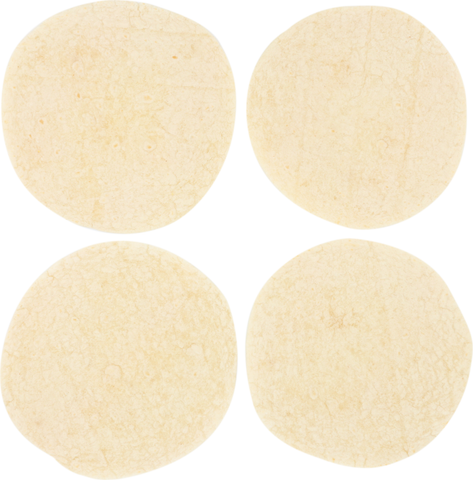 Tortilla Flour White Pressed 6
