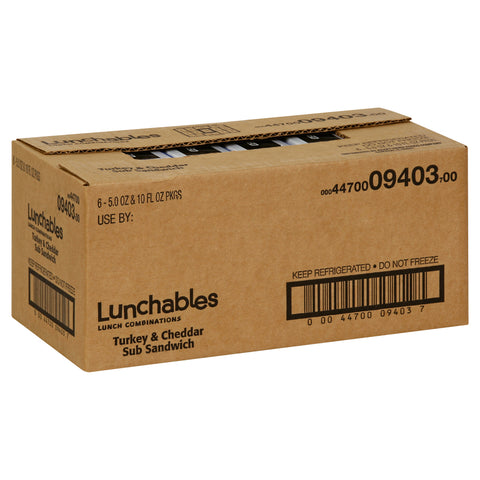 Lunchable Turkey & Cheddar Sub Uploaded