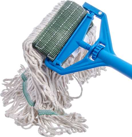 Flo-Pac® MOP MEDIUM LOOPED-END W/ GREEN BAND