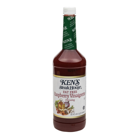 Ken's Foods DRESSING VINAIGRETTE RASPBERRY FAT FREE POUR BOTTLE