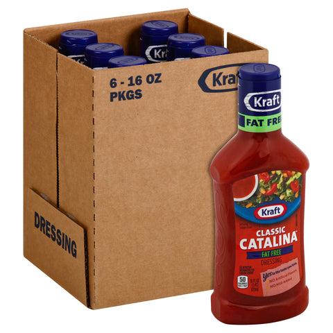 Catalina Fat Free Dressing In Plastic, 16 Ounce -- 6 Case
