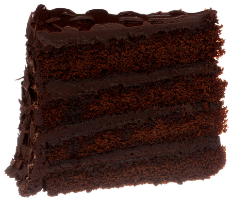 Bistro Collection Pre Cut Chocolate Cake, 94 Ounce -- 2 per case.