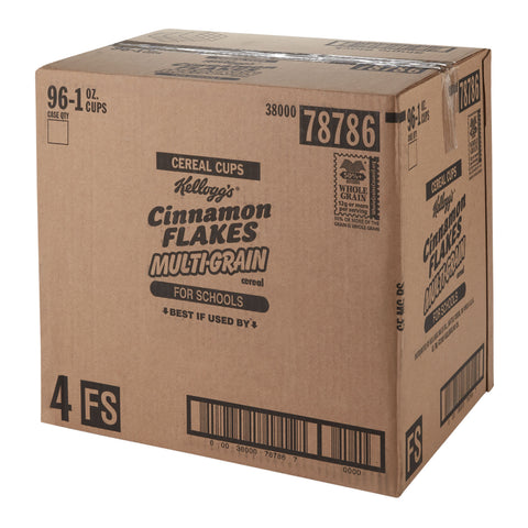 Cereal Cinnamon Flakes Multigrain Reduced Sugar Bowl Pack