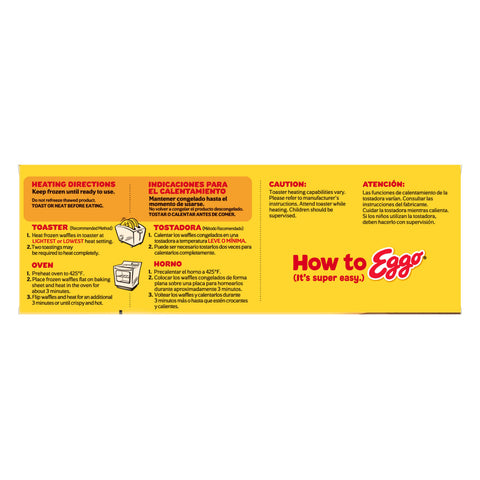 Eggo Thick and Fluffy Original Waffle, 11.6 Ounce -- 8 per case.