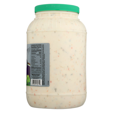 Ventura Foods Classic Gourmet Select Creamy Garlic Italian Salad Dressing, 4 Gallon.