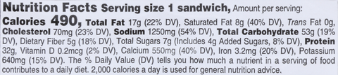 Sandwich Ham & Cheese Swiss Multigrain Iw 8 Oz