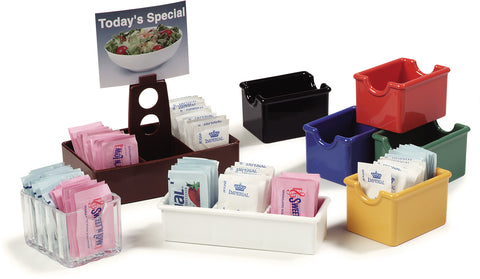 Carlisle CADDY MERCHANDISER SUGAR (HOLDS 50 PKTS) - BLACK
