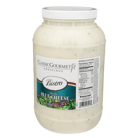 Ventura Foods Classic Gourmet Bistro Creamy Blue Cheese Salad Dressing, 4 Gallon.