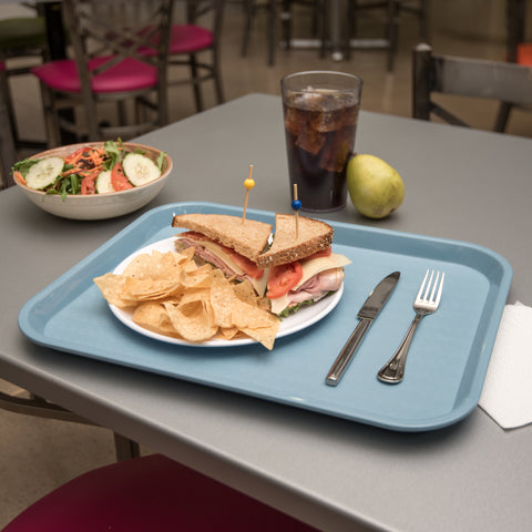 Carlisle TRAY SERVING FAST FOOD CAFE® CAFETERIA SLATE BLUE 14X18