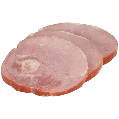 Farmland Water Added Bone In Smoked Ham Steak, 6 Ounce -- 4 per case.