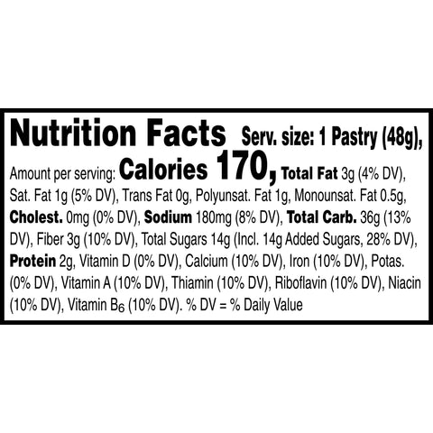 Kelloggs Pop-Tarts Whole Grain Blueberry Toaster Pastry, 1.76 Ounce -- 120 per case