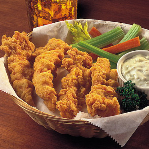 Chicken Breast Strips Crispy Homestyle Breaded, Fritter, Fc, Cash N' Carry Pack 4373-0928