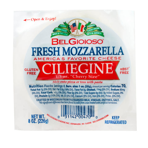 Belgioioso CHEESE MOZZARELLA CILIEGINE BALL