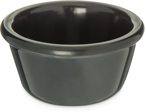 Carlisle RAMEKIN SMOOTH BLACK 4 OZ