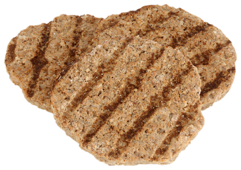Beef Patties Flame Broiled Soy Added Char Mark Fc 2.1 Oz 9220