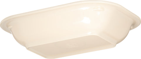Carlisle BAKER SERVER RECTANGLE MELAMINE TAN 28 OZ