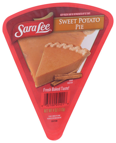 Sara Lee Frozen PIE SWEET POTATO SLICE IW