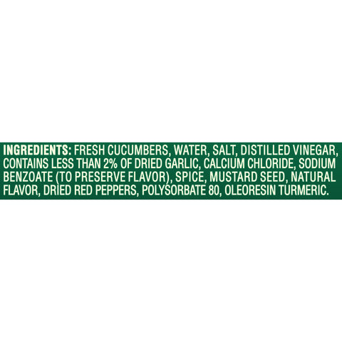 Claussen Kosher Dill Pickle Halves, 32 Ounce -- 12 per case